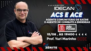 AULÃO DE PORTUGUÊS Prof Yuri Marinho  ACS E ACE  PREF DE JOÃO PESSOA [upl. by Assirem]