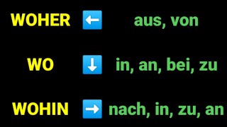 A1 A2 B1  Deutsch lernen Grammatik Test Deutsche Grammatik Präpositionen [upl. by Buehrer86]