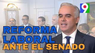 Depositan el proyecto de reforma Laboral ante el senado El Despertador [upl. by Ahsikcin243]