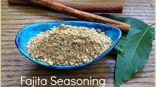 How to Make a Fajita Seasoning  For Fabulous Homemade Fajitas [upl. by Lemert]