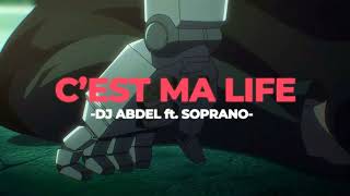 🥞Cest ma life  Dj Abdel ft Soprano SlowedReverb [upl. by Theodore]