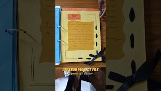 Organon Project File shortvideo neiah bhms bhmsstudents organonofmedicine fypyoutube [upl. by Lay934]