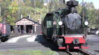 Dampflok Herbstdampf der Preßnitztalbahn 22  Steam Train  Eisenbahn [upl. by Chew755]