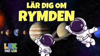 Planeter och Rymden för barn  Utforska solsystemet  Lärande Barnprogram på Svenska [upl. by Adnawaj331]