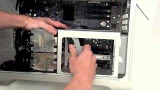 Mac Pro Repair  Fans Heat Sink and Processor Removal [upl. by Wiersma]