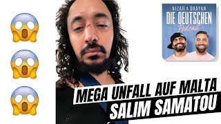 Wir sind fast Gestorben  Salim Samatou  468 Nizar amp Shayan Podcast [upl. by Joacima]