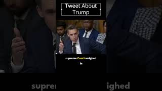 Sen Hawley call out Biden Nominee over very mean tweet about Trump Our president [upl. by Meenen]