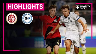 SV Wehen Wiesbaden  Arminia Bielefeld  Highlights 3 Liga  MAGENTA SPORT [upl. by Atiniuq]