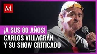 Carlos Villagrán Kiko reaparece en su show bailando y se gana los aplausos del público [upl. by Anilave]