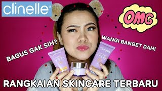 REVIEW  CLINELLE WHITEN UP  Skincare pemutih terbaru dari CLINELLE [upl. by Akerahs]