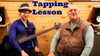 Bass Tapping Lesson  Jim Stinnett and Charles Berthoud [upl. by Wauters]