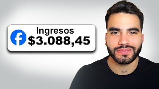 CÓMO GANÉ 3000 AL MES CON FACEBOOK  Monetización Facebook [upl. by Eigger]