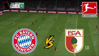 BAYERN MUNCHEN vs AUGSBURG  BUNDESLIGA 20242025  FOOTBALL LIFE 2025 [upl. by Oicul]