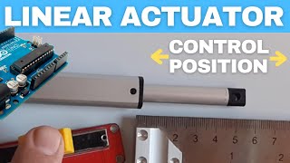 Arduino Linear Actuator Position Control With Smooth Start [upl. by Stroup426]