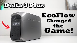 The New EcoFlow Delta 3 Plus Is A HUGE Upgrade [upl. by Eceerehs]