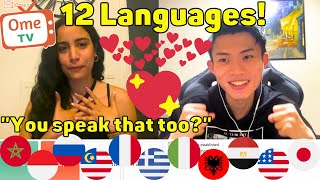 Japanese Polyglot Met His Language SOULMATE  Omegle [upl. by Nesta374]