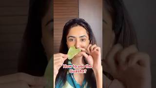 LEARN HOW TO USE GUA SHA amp TRANSFORM YOUR SKINCARE guashafacial skincaretips faceyoga [upl. by Aihtyc]