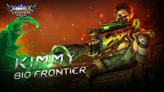 Kimmy new skin  Bio Frontier  Mobile Legends Bang Bang [upl. by Lemyt759]