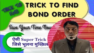 Bond Order Trick [upl. by Shama]