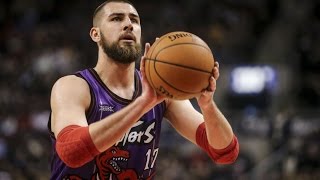 Jonas Valanciunas Pump Fake Compilation [upl. by Ellehsal]