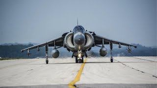 AV8B Harrier II The Flagship attack aircraft of the United States navy [upl. by Anitsirk]