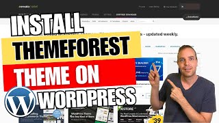 Install A Themeforest Theme On Your WordPress Website 🔥🚀 [upl. by Sumner597]