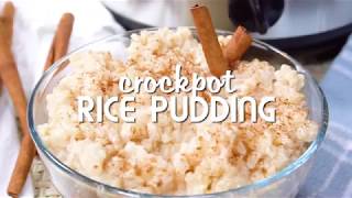 How to make Crock Pot Rice Pudding [upl. by Batty]