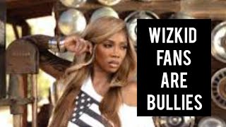 Tiwa Savage called Wizkid fans names  successcanon [upl. by Adnohsar]