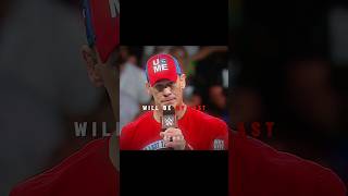 John Cena Announced Retirement From WWE 💔 Edit [upl. by Ynaffital]