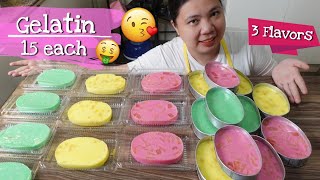 GELATIN Recipe for Business 3 Best Seller Flavors [upl. by Nightingale]