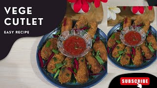 क्रिस्पी वेज कटलेट बनाने की विधि  crispy vegetable cutlet recipe [upl. by Enirtak163]