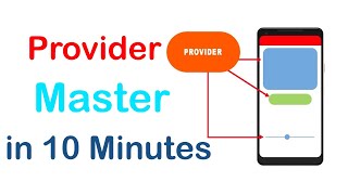 Flutter Provider State Management  Master in 10 Minutes [upl. by Aidualk]