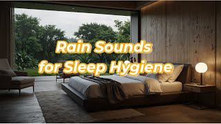 Rain Sounds for Sleep Hygiene Relaxing ASMR for Deep Sleep amp Stress Relief [upl. by Vittorio]