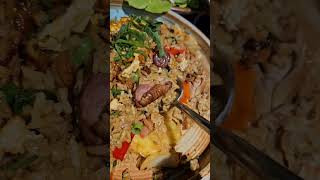 Pineapple Fried Rice with Peking duck riceislife alltimefavourite thaifood [upl. by Bone]