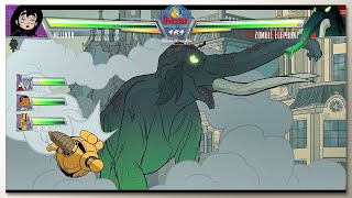 Team Melinda vs Zombie Elephant with Healthbars [upl. by Galatia]