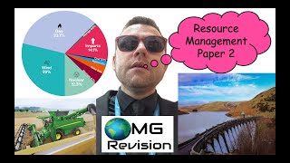 Resource Management Core Knowledge Dual Coding  Grade 9 AQA GCSE Geography OMG Revision [upl. by Tuesday]