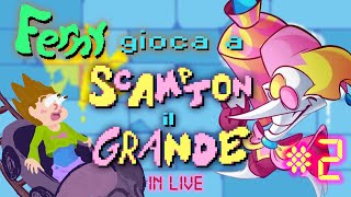 Live  Scampton il Grande  pt2  Deltarune Fangame  Gameplay ITA [upl. by Akerboom]