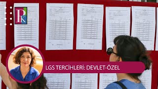 LGS TERCİHLERİ ÖZEL YAYINI DEVLET VE YABANCI ÖZEL LİSELER [upl. by Jacquelin]