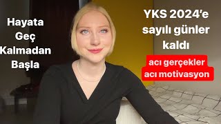 YKS 2024  Hayata Geç Kalmadan Harekete Geçmen Gerek  motivasyon videosu [upl. by Elli]