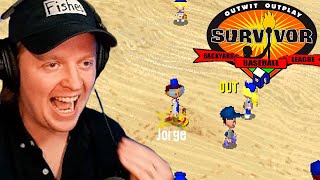 DOUBLE PLAY KING  SURVIVOR BACKYARD BASEBALL  S1E13 [upl. by Wein]