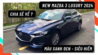 NÓI VỀ NEW MAZDA 3 LUXURY 2024  XANH ĐEN  MAZDA BÌNH TRIỆU [upl. by Rufus]