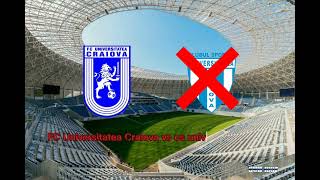 FC Universitatea Craiova vs cs universitatea Craiova [upl. by Oinolopa]