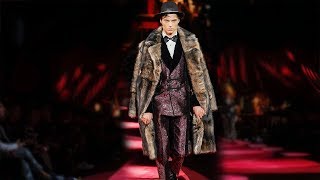 Dolce amp Gabbana  FallWinter 201920  Menswear  Milan Fashion Week [upl. by Drooff]