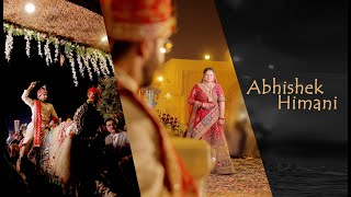 Wedding Highlight 2024 II Abhishek  Himani II FV II [upl. by Aehc876]