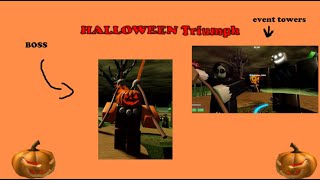 Legion Tower Defense  HALLOWEEN Event Triumph [upl. by Mireielle]