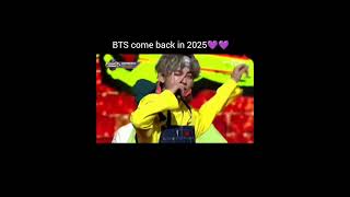 BTS come back2025💜💜😇😇 [upl. by Mabel]