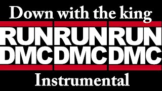 RUNDMC  Down With The King instrumental HQ [upl. by Zetnas762]