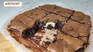 BROWNİ TARİFİ 😍❗HEM ÇOK KOLAY HEM DE ÇOK LEZZETLİ BİR TARİF ÇİKOLATAYA DOYACAKSINIZ 😋🤩🍫 [upl. by Chouest]