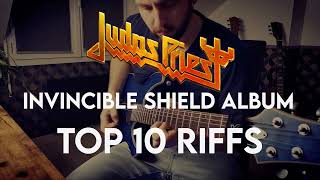 Judas Priest  Invincible Shield best riffs Guitar cover [upl. by Mckay28]