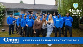 Centra Cares Home Renovation Contest Transforming Lives with HighPerformance Windows  2024 Winner [upl. by Xino469]